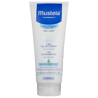 Mustela 2 en 1 GEL limpiador para el cabello y el cuerpo