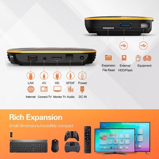 caja de tv inteligente hk1 rbox r1 4k wifi 1080p rk3318 hk1rbox reproductor multimedia set top box