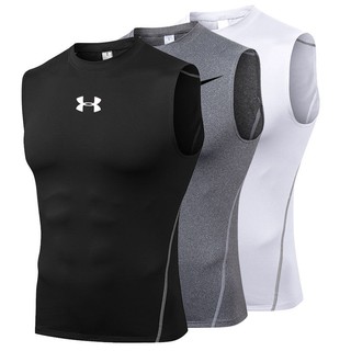 HHU~Medias deportivas chaleco para hombre ropa de verano de secado rápido chaleco elástico ropa deportiva para correr camiseta de entrenamiento de base de baloncesto
