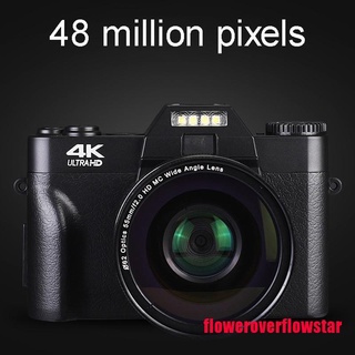 Floweroverflowstar cámara Digital 4K 30 millones de píxeles entrada sin espejo cámara Digital Wifi cámara gloria