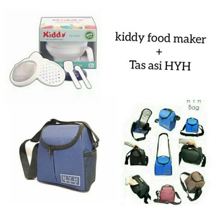 Kiddy FOOD MAKER 7 en 1/KIDDY FOOD MAKER 7 en 1 + bolsa de enfriador MINI leche materna/hyhbag TL0825 L1