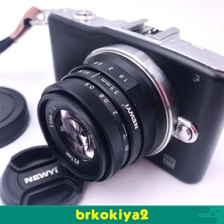 [BRKOKIYA2] Mini 35mm f/1.6 APSC Lens for Panasonic G2 G7 G9 GF6 GF8 GM5 GX7 GX8 GH3 GH5