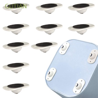GUTIAN Universal Paste Pulley 360 Degrees Furniture Casters Caster Low-noise Stainless Steel Self-Adhesive Roller Wheels 4/8/12/16pcs Storage Box Roller