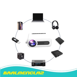 [almencla2] Mini Projector 1080P High Brightness Projection Portable Home Theater