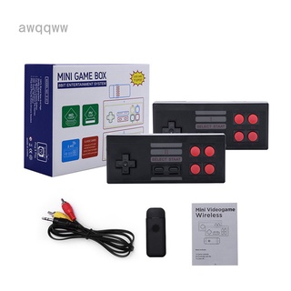 Awqqww U-treasure incorporado 954 TV game machine mini FC clásico mango inalámbrico NES mini consola de juegos soporte salida AI