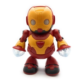 Juguete Robot Bailarín Electrónico Con Luz Led Dancig Hero