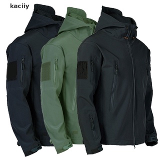 kaciiy impermeable invierno para hombre al aire libre Chamarra táctica abrigo suave shell militar chaquetas mx