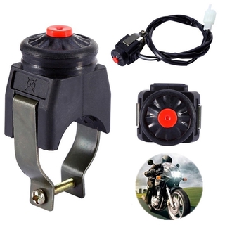 Interruptor de apagado de motocicleta rojo botón de botón de arranque de la bicicleta de la suciedad ATV UTV Dual Sport