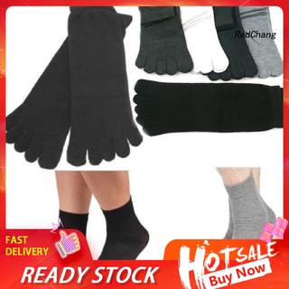 5 pares de calcetines de cinco dedos de los dedos cómodo de algodón invierno cálido tobillo calcetines para hombres /WZ/