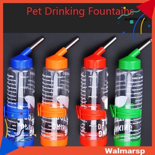 Wmp 250ml botella De fuente De agua De acero inoxidable Para mascotas/hámster/conejo