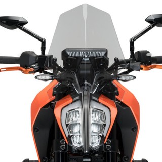REALZION modificado 125 250 390 18-19 accesorios de motocicleta carenado parabrisas escudo pantalla para KTM Duke 2017 2018 2019