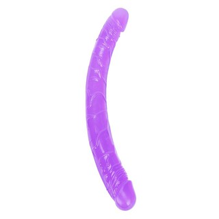 Good Long Realistic Dildo with Double Heads Flexible Penis Sex Toy for Women Men (4)