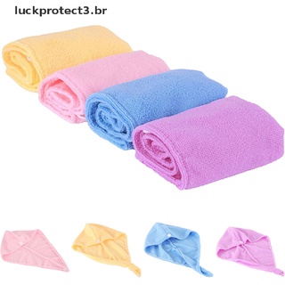Luckprotect3.Br toalla De baño De Microfibra Para baño/secado/Spa/Turbante/tortura/ducha seca