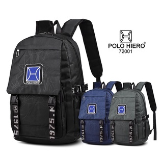 (Mooniebags) Polo Hiero 72001 portátil mochila escolar bolsa de la universidad mochila bolsa de trabajo de moda mochila hombres