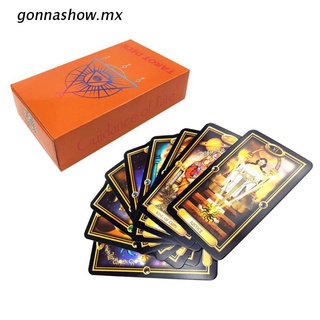 gonnashow.mx Easy Tarot 78 Cartas Guía Del Destino Misterioso Juego De Oráculo Inglés