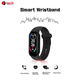 #99Promoción m6 smartwatch impermeable reloj inteligente m5 bluetooth 4.2 monitor smartband pulsera deportiva