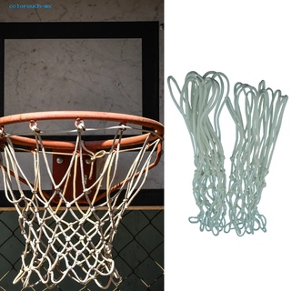 colorsuch Distinct Nodes Basketball Net Rainproof Tidy Basketball Hoop Mesh Professional for Outdoor
