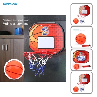 sayview mini tablero de baloncesto niños interior baloncesto juguete conjunto padre-hijo interacción para niños