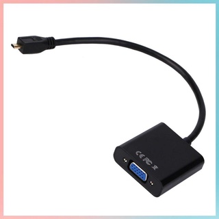 Mc 1080P Micro HDMI compatible con VGA hembra Cable convertidor adaptador