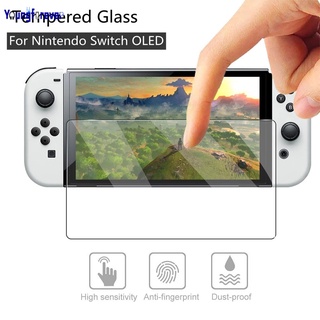 1 pza película protectora de vidrio templado a prueba de arañazos para Nintendo Switch OLED accesorios de pantalla