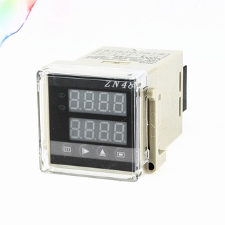 Zn48 contador de relé de tiempo Ditigal multifunción rotación frecuencia de velocidad DC12V DC24V unión