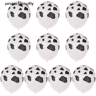 Pfmx 10pcs 12 inch Cow Printing Latex Balloons For Cowboy Cowgirl Western Party Decor Glory