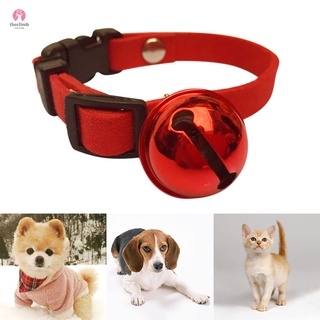 Collar De Correa Para Perros/Gatos Con Campana Grande/Para Cachorros/Suministros Para Mascotas