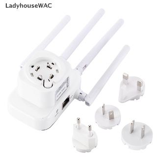 LadyhouseWAC WiFi Rango Extensor De Internet Booster Cuatro Antenas Repetidor De Señal Amplificador De Venta Caliente