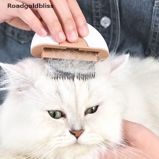 roadgoldbliss gemini peine para mascotas de acero inoxidable para gatos, peine para mascotas, removedor de pelo, cepillo wdbli