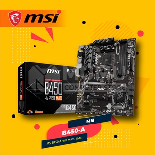 Msi B450-A PRO MAX (AM4, B450, DDR4) AMD placa base