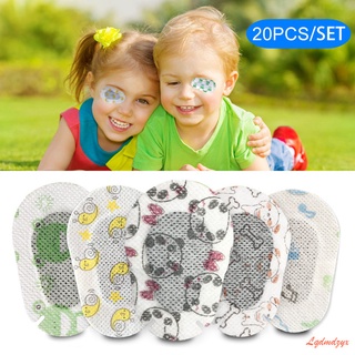 20 Pcs Kids Eye Patch Glasses Amblyopia Medical Soft Disposable Orthoptic