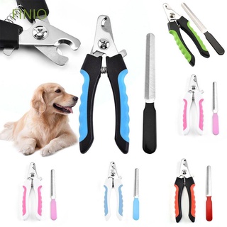 FINIO Black/Pink/Blue Nail Clippers Grinder Set Pet Supplies Nail Trimmer Toe Claw Clippers Professional Sheep Trimmer Tool Pet Cutter Dog Cat Pet Nail Clipper/Multicolor