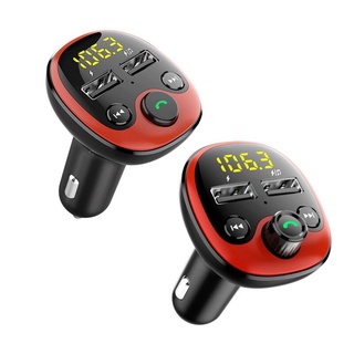 Profesional transmisor FM modulador Bluetooth manos libres Kit de coche MP3 reproductor de Audio con carga rápida 3.1A Dual USB cargador de coche