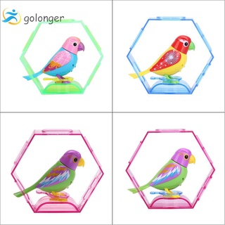 Golonger-control De Voz De Plástico con sonido Que canta pájaro/juguete para niños