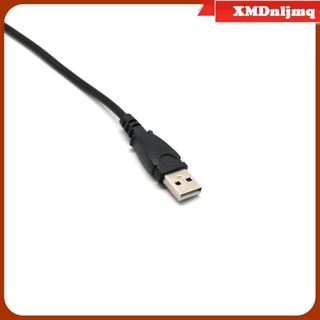 [nljmq] cable usb a a 3rca, 1,5 m/5 pies usb macho a 3 rca macho jack divisor de audio video av compuesto cable adaptador para (5)