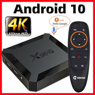 X96Q TV Box Android 10.0 2.4G Wifi 4K Set top Smart Box Media Player comprarlo