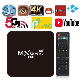 Mxq Pro 5G 4K Smart Tv Box 16 Gb/256 Wifi Android 11.1 Hd Set Top Inteligente