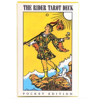 Pocket Rider Waite Tarot juego de cartas