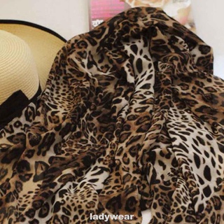 Suave cómodo espesar moda envoltura accesorios accesorios de viaje leopardo impresión caliente invierno mujeres bufanda