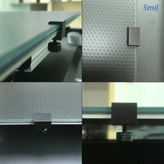 pinzas para cama de vidrio smil abrazaderas ajustables de aleación de aluminio 3d impresora térmica fijador 4 piezas