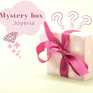 Sobre misterioso joyeria acero inoxidable para mujer mystery box