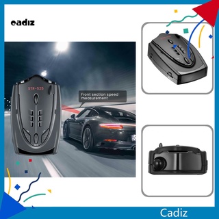 Cadi Detector De Radar Para coche negro varios Idiomas velocidad Sistema De alarma Detector De Radar Para vehículo