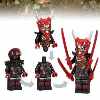 Lego ninjago mr. e máscara de venganza ninja ir no son son son shinobi ninja bootleg Box