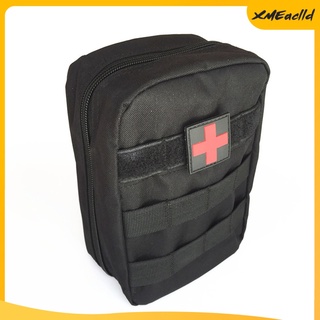 [XMEACLLD] botiquín de primeros auxilios MOLLE EMT Utility Pouch First Responder Pack - paquete de cintura de rescate de emergencia para viajes en casa al aire libre (bolsa)
