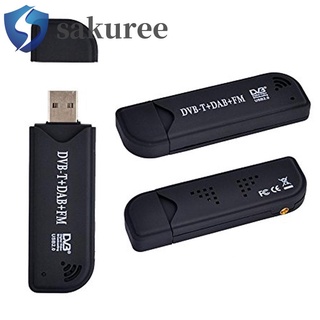 Profesional USB Digital DVB-T SDR+DAB+FM TV sintonizador receptor Stick RTL2832U+ FC0012 (9)