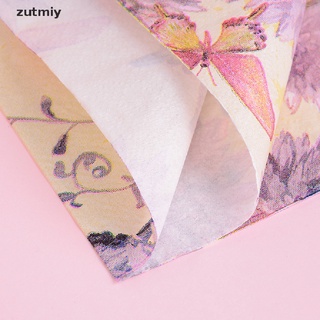 [zutmiy2] 20pcs mariposa patrón decoupage servilleta papel pañuelo para navidad boda decoración m78