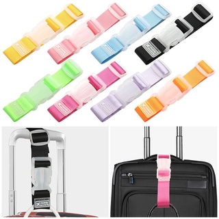 LY ajustable accesorios de equipaje suministros de avión hebilla botón correas de Nylon portátil accesorios de viaje colorido bolsa de seguridad cinturón de equipaje (6)