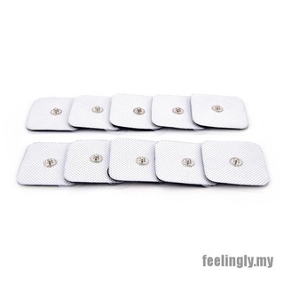 {feel} 10 almohadillas de repuesto de electrodos de Gel de silicona para masajeadores (3)