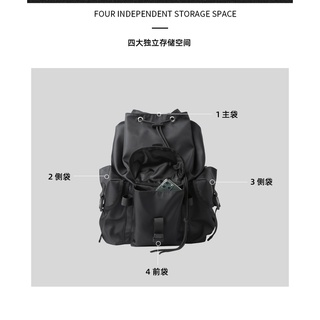 Mochila Casual de marca de moda japonesa para hombre, bolsa de viaje de gran capacidad, mochila multifuncional para estudiantes de secundaria y Universidad, bolsa para hombre zXrm (9)