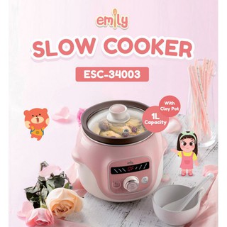 Emily 1L Slow Cooker/bebé procesador de alimentos (1)